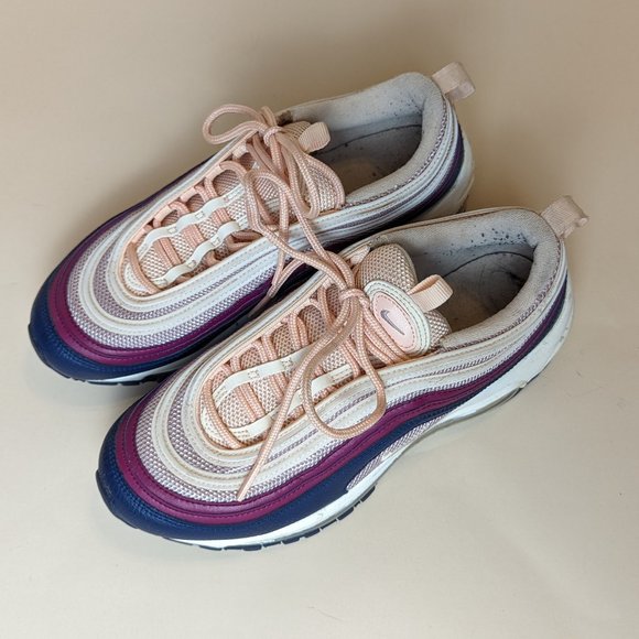 Nike Air Max 97 Premium in Plum Chalk - Picture 2 of 11